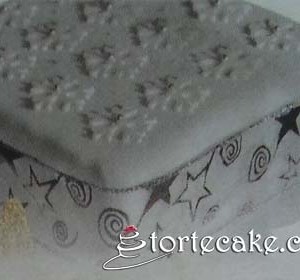Bela božicna torta